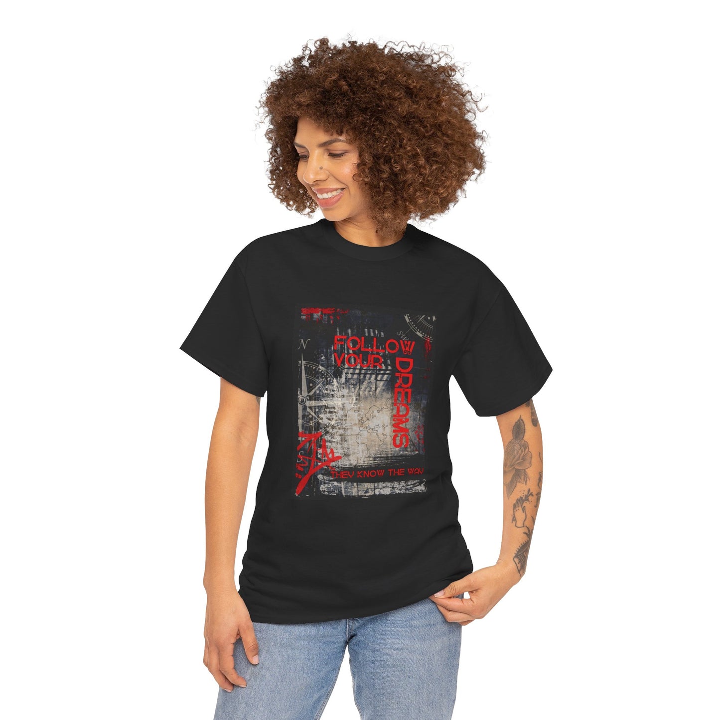 Follow our dreams t-shirt, Unisex inspirational t-shirt, trendy grunge tee, faith t-shirt, success apparel, motivational gift,