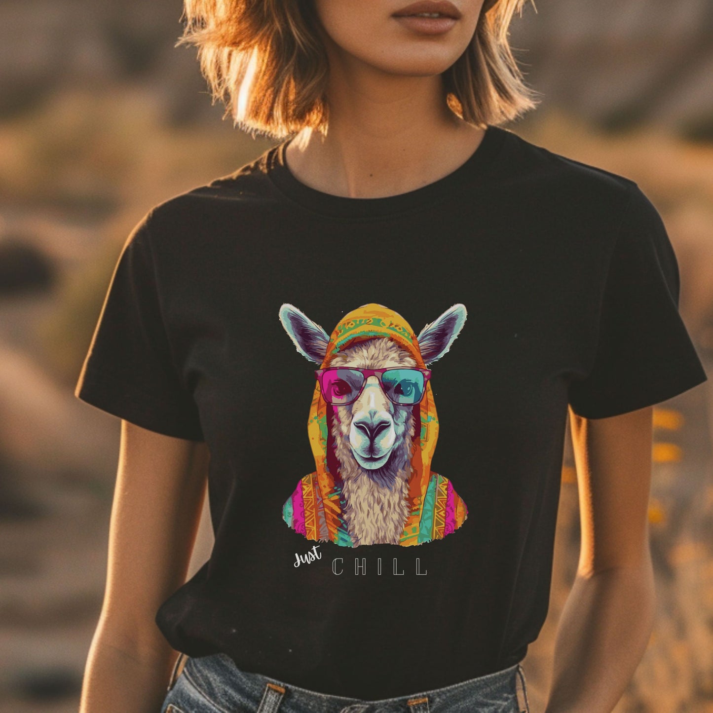 Llama drama t-shirt, funny graphic tee, funny gift, humorous tee-shirt, summer activewear, party shirt,