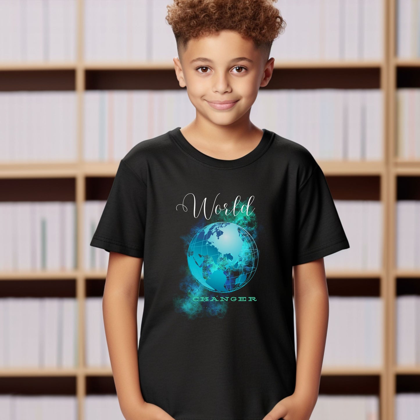 World changer Kids Tee, awesome kid t-shirt, gift for best kid in the world, motivational t-shirt, birthday shirt